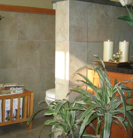 Toilet alcove