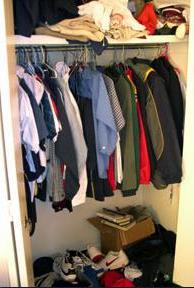 A Reach-in Closet