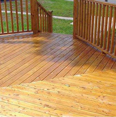 Tamarack Decking