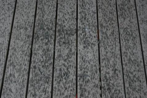 Weathered deck