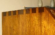 Dovetail detail