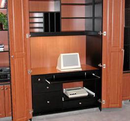 Very little space is needed for a functional home office .