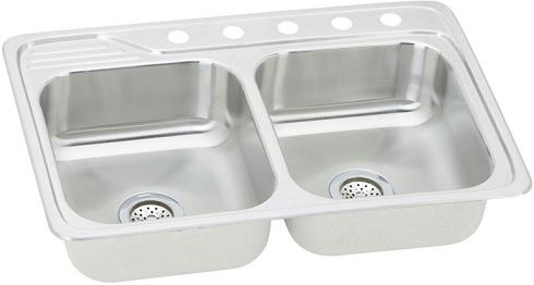 (Sink with five faucet holes)
